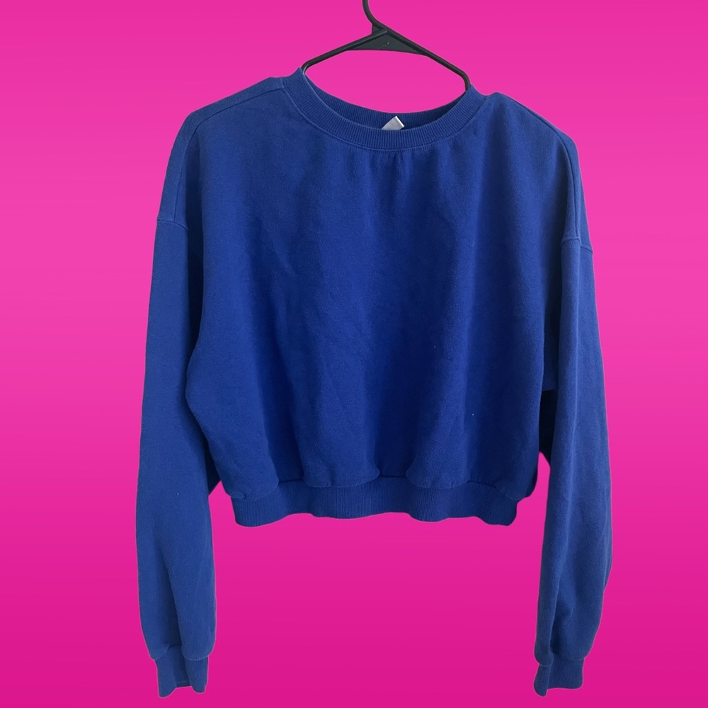 H&M blue sweatshirt size s